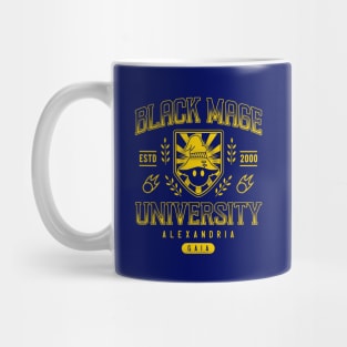 Black Mage University Emblem Mug